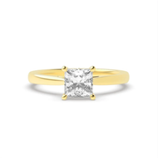 1 CT Classic Solitaire Lab Grown Diamond Engagement Ring