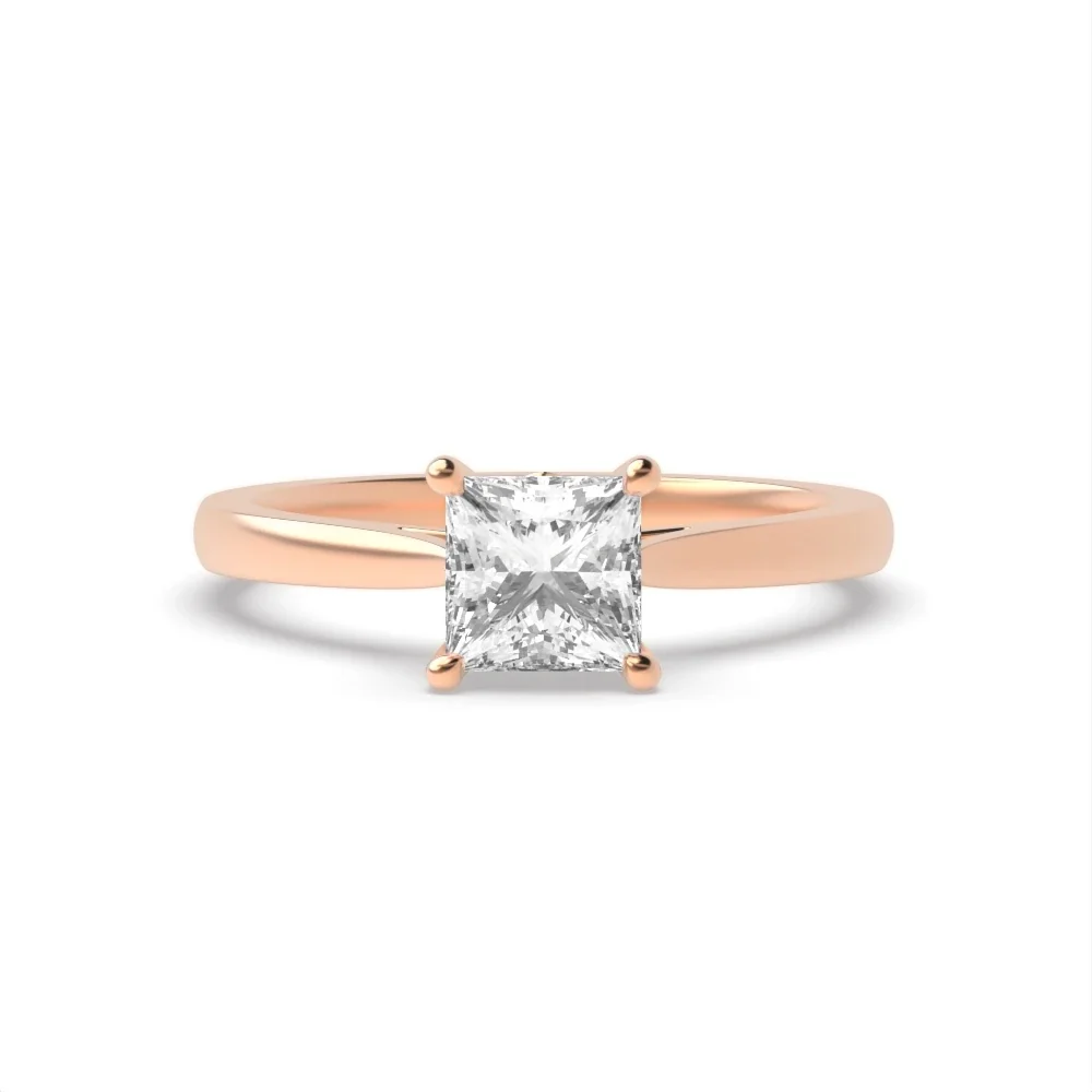 1 CT Classic Solitaire Lab Grown Diamond Engagement Ring