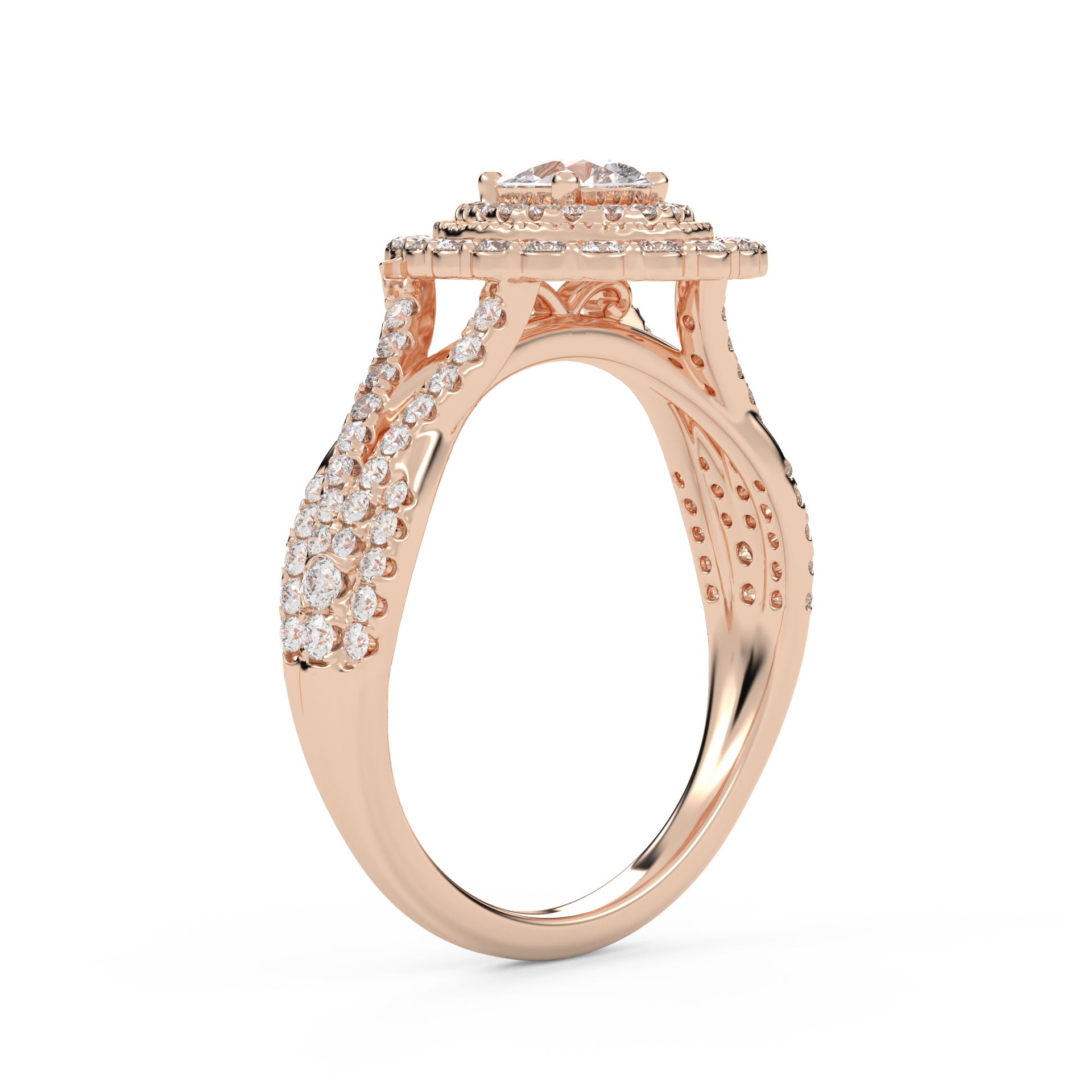 IGI Certified Lab Diamond Engagement Ring