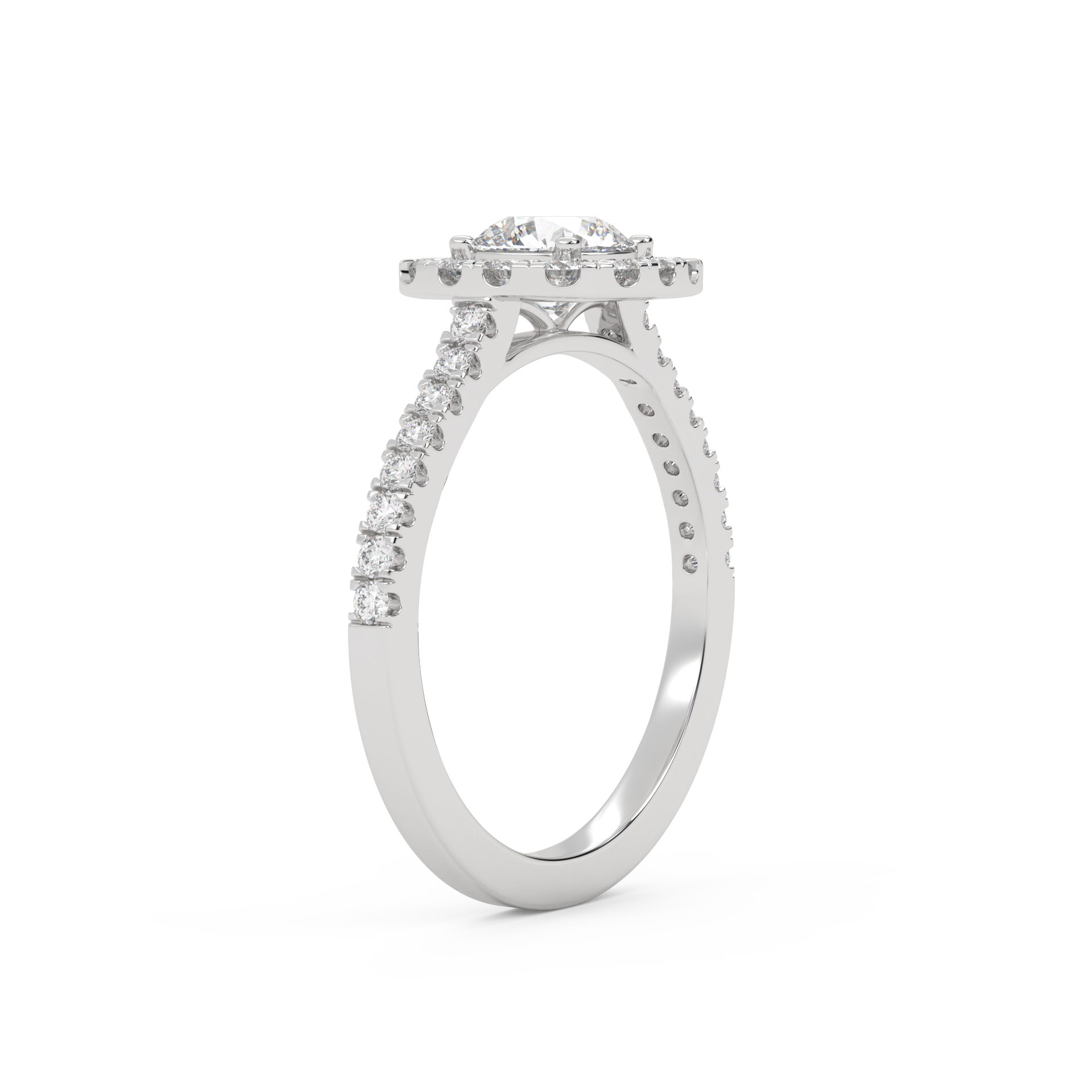 IGI Certified Lab Diamond Eternity Wedding Ring