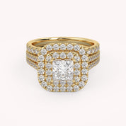 Heirloom IGI Certified Diamond Bridal Set
