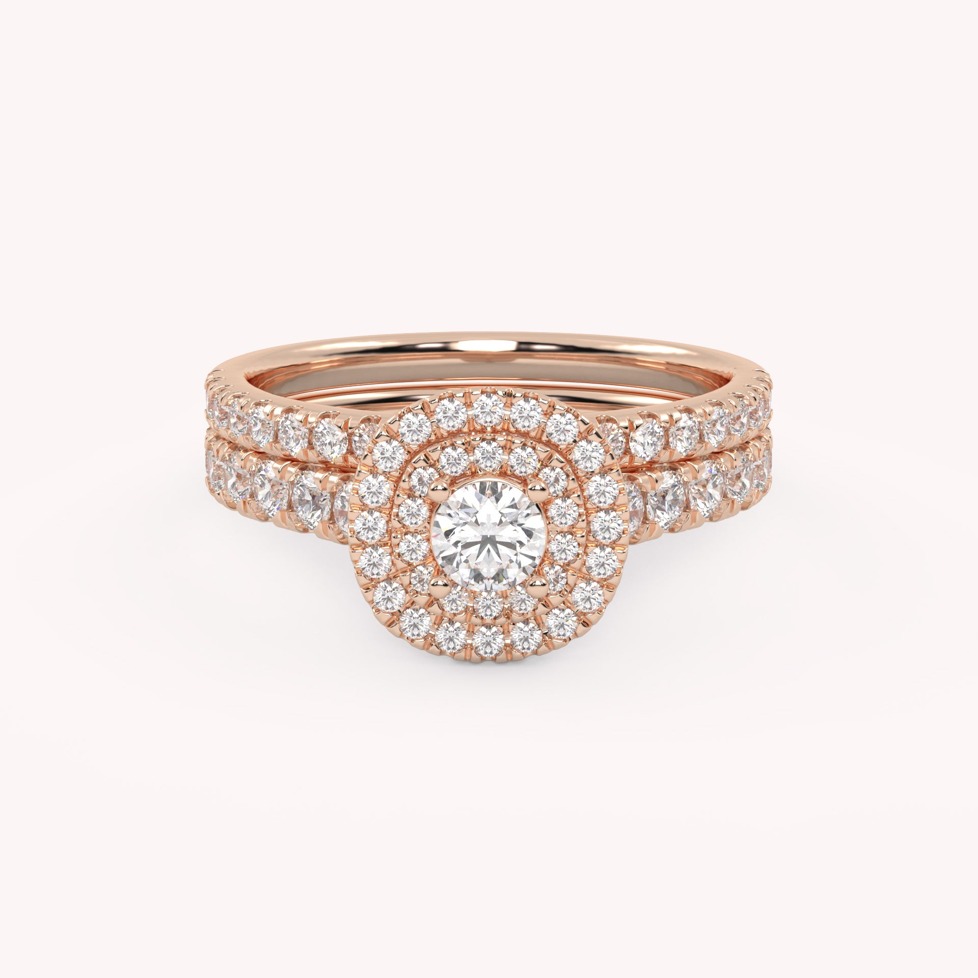 IGI Certified Bridal Set Diamond Ring