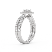 IGI Certified Bridal Set Diamond Ring