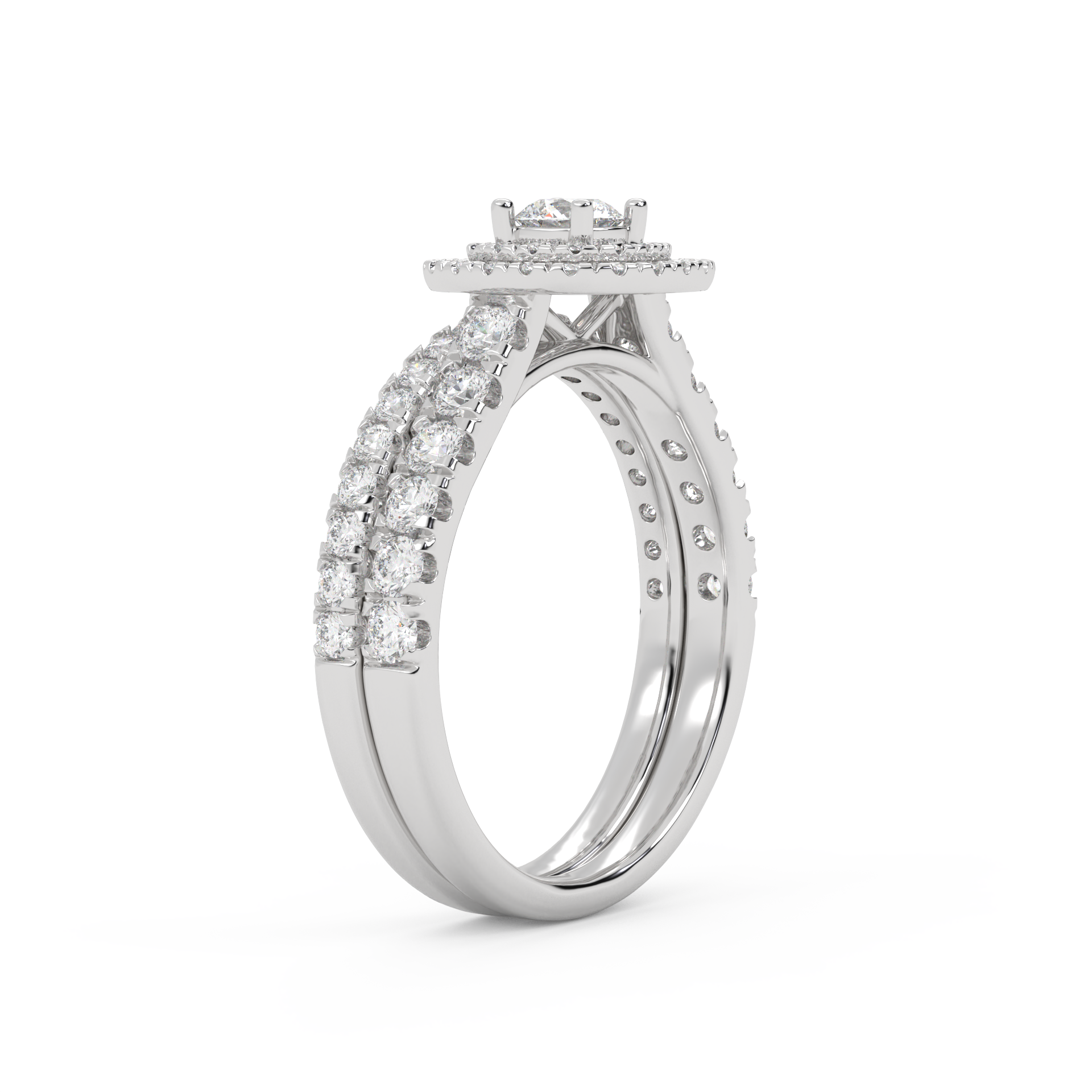 IGI Certified Bridal Set Diamond Ring