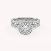 IGI Certified Bridal Set Diamond Ring