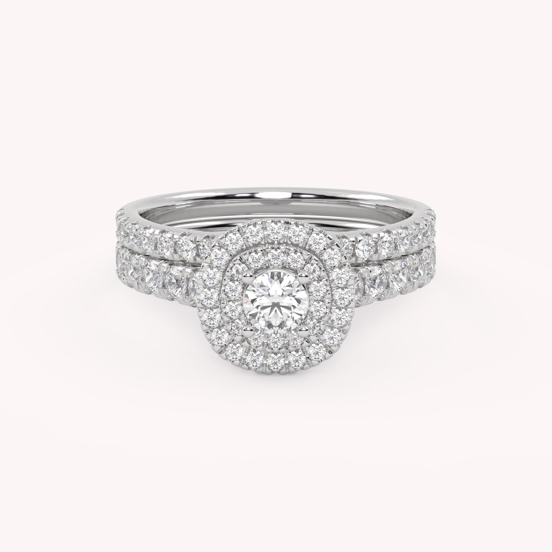 IGI Certified Bridal Set Diamond Ring