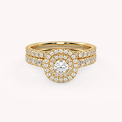 IGI Certified Bridal Set Diamond Ring