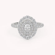 IGI Certified Cluster Diamond Ring