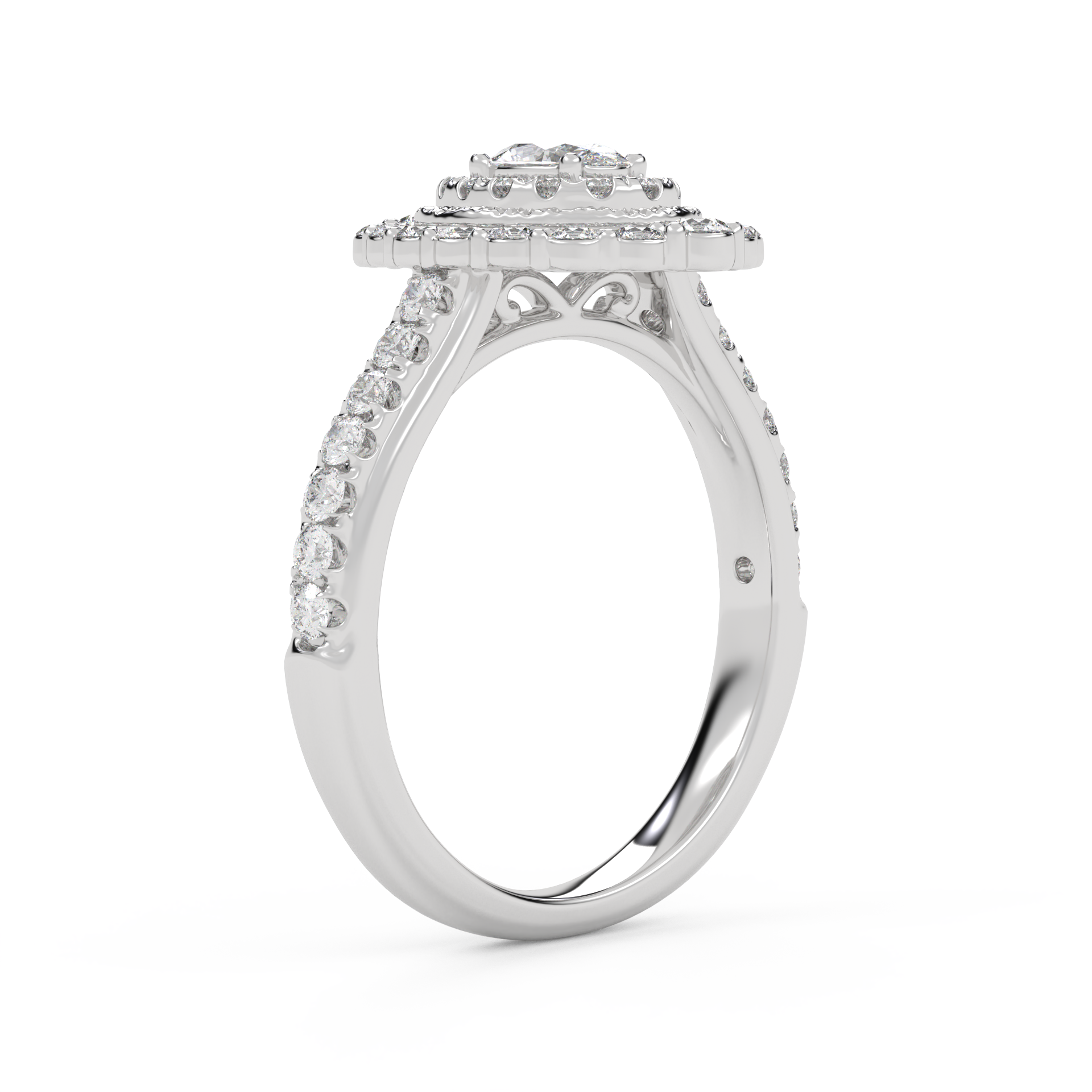 Oval & Round 1.05 Carat Lab Diamond Ring – IGI Certified