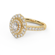 Oval & Round 1.05 Carat Lab Diamond Ring – IGI Certified