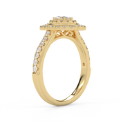 Oval & Round 1.05 Carat Lab Diamond Ring – IGI Certified