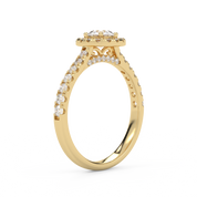 Round 1.00 Carat Lab Diamond Engagement Ring – IGI Certified