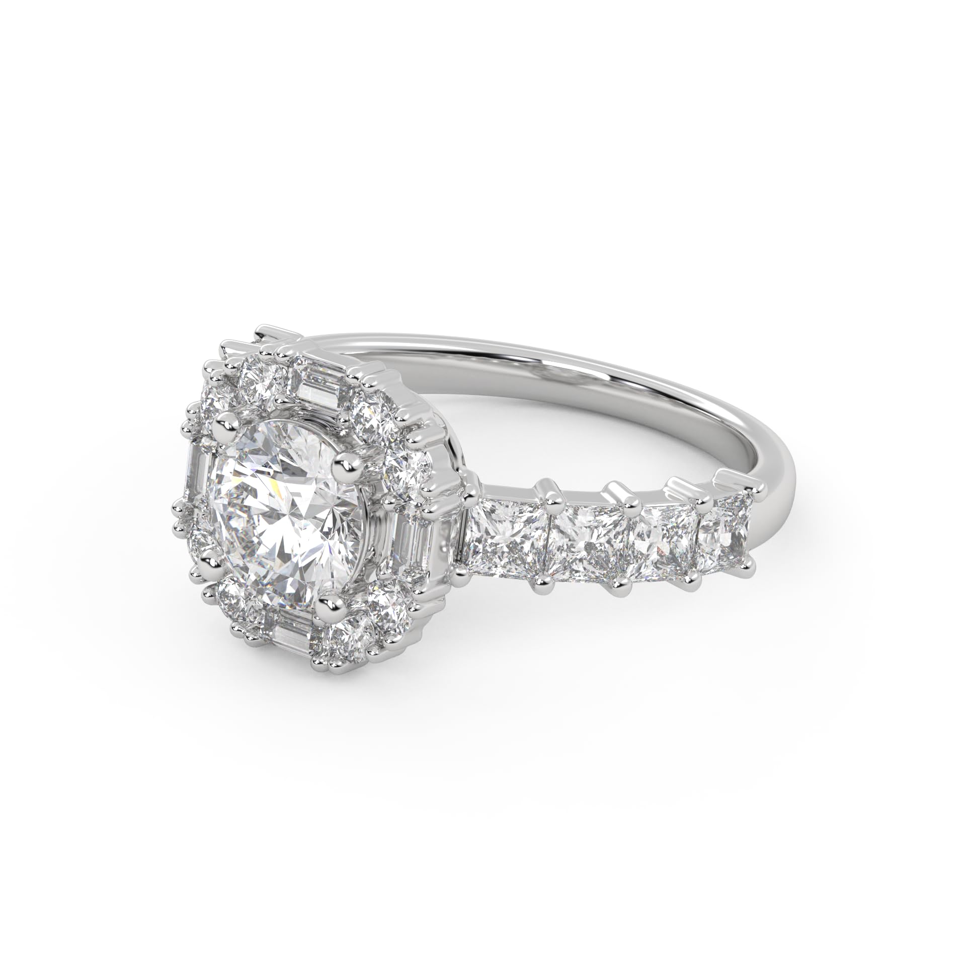 IGI Certified 2.00 Carat Lab Grown Diamond Engagement Ring