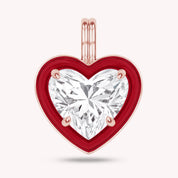 Solitaire Pendant Multi Shape Lab Created Moissanite Diamond