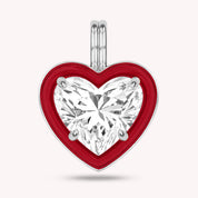 Solitaire Pendant Multi Shape Lab Created Moissanite Diamond