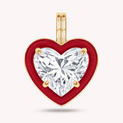 Solitaire Pendant Multi Shape Lab Created Moissanite Diamond