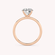 Lucas Petite Lab Grown Diamond Solitaire Engagement Ring
