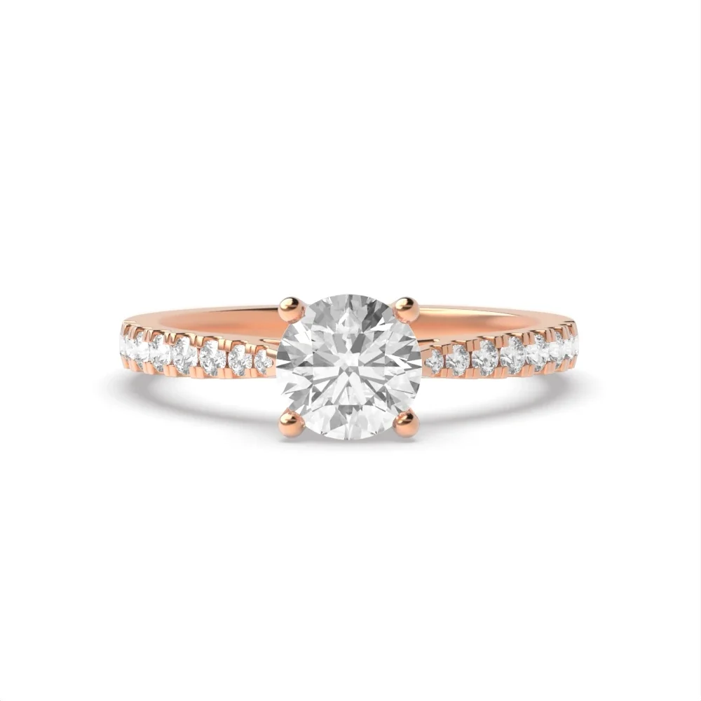 1 CT Solitaire Natural Diamond Engagement Ring