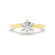 1 CT Solitaire Natural Diamond Engagement Ring