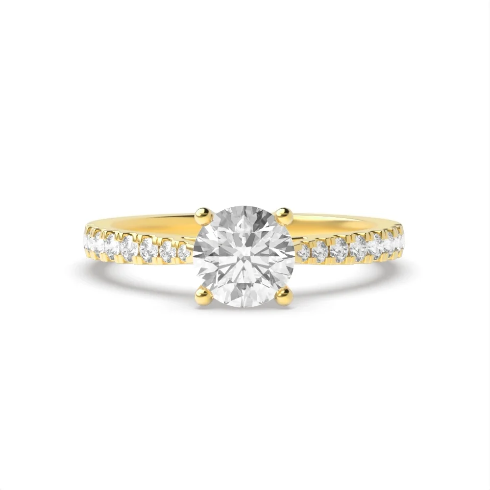 1 CT Solitaire Natural Diamond Engagement Ring