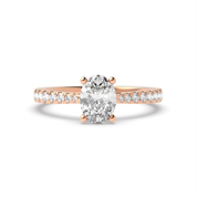 1 CT Solitaire Natural Diamond Engagement Ring