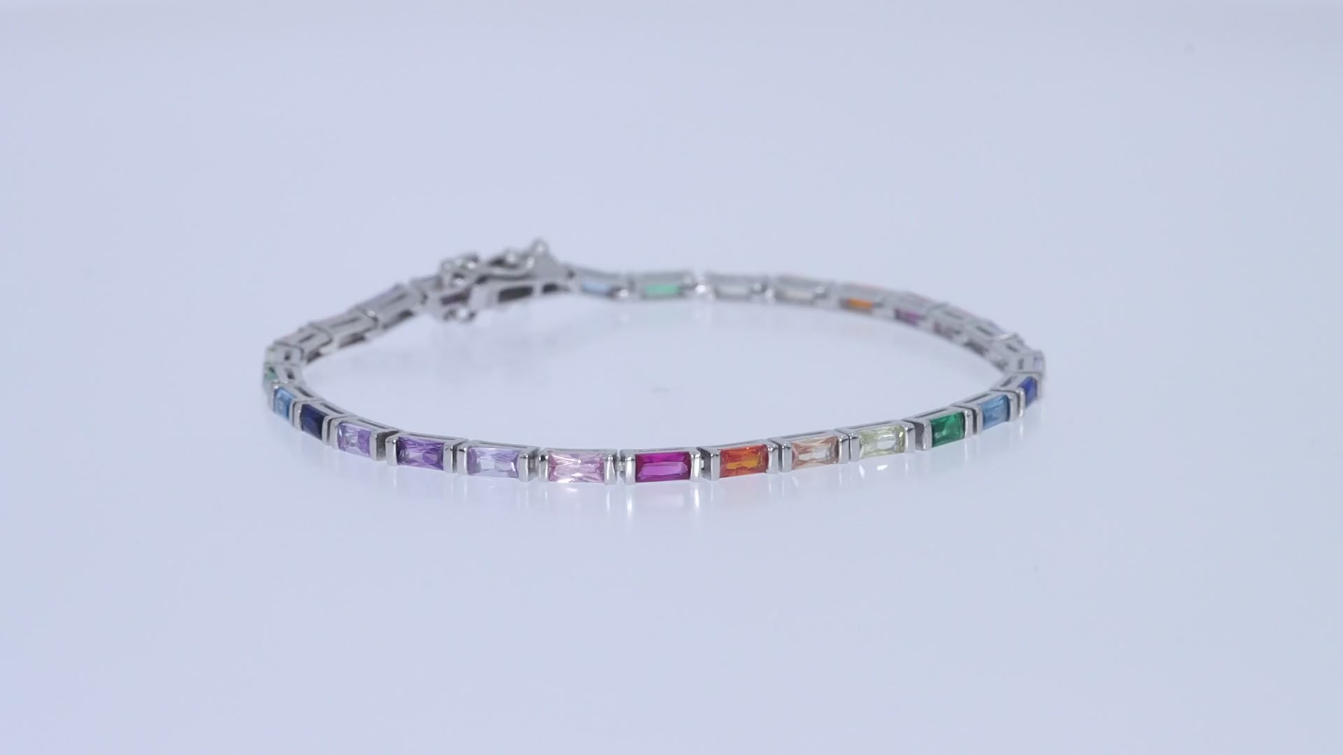 Colourful Bar Setting Rainbow Baguette