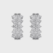Huggie Hoop Lab Grown Diamond Earrings