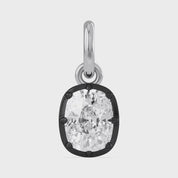 Cushion-Cut Solitaire Pendant | Lab-Grown Diamond