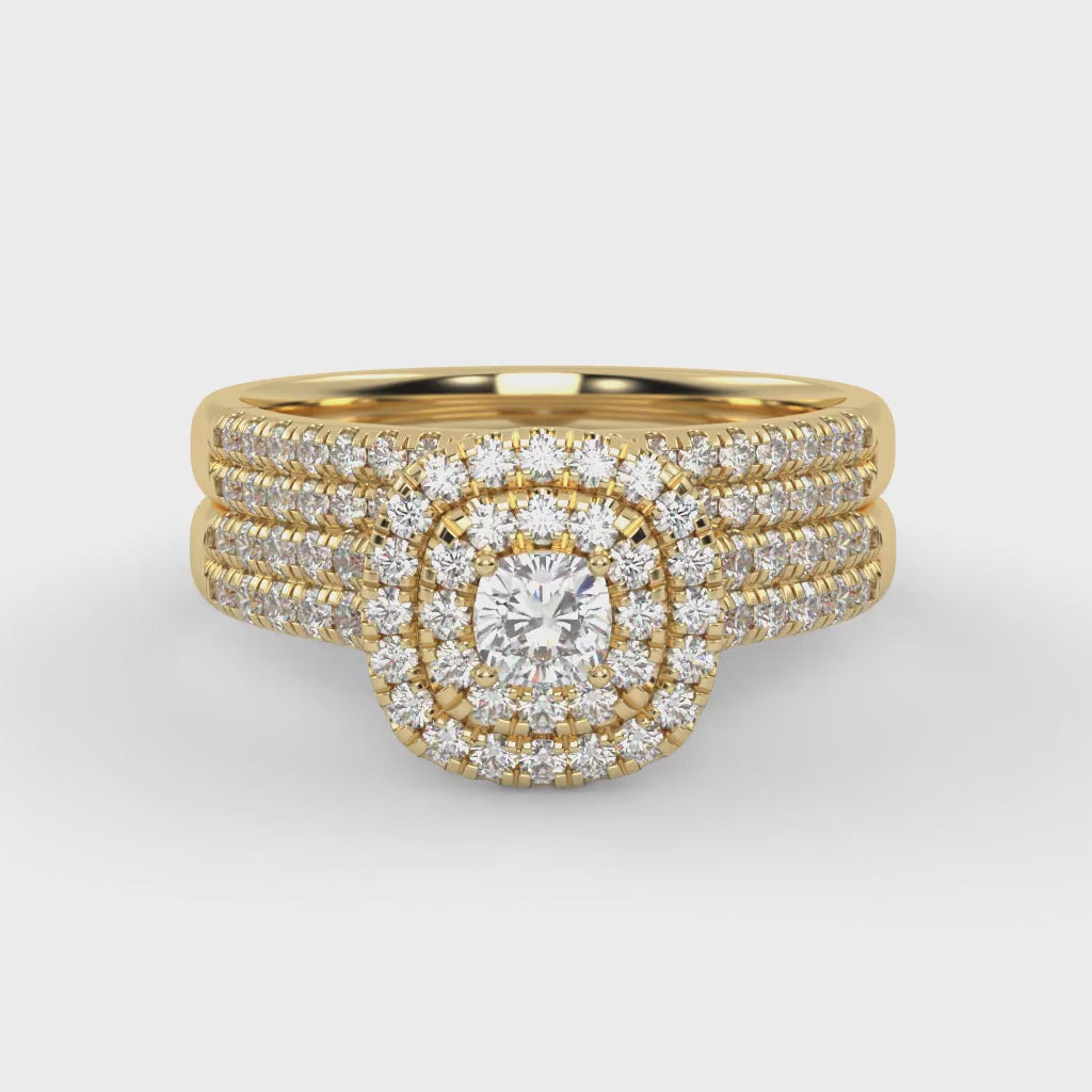 IGI Certified Bridal Set Ring