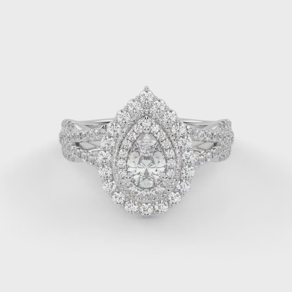 IGI Certified Lab Diamond Engagement Ring