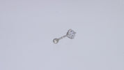 Body Piercing Belly Button Navel Ring Sterling Silver