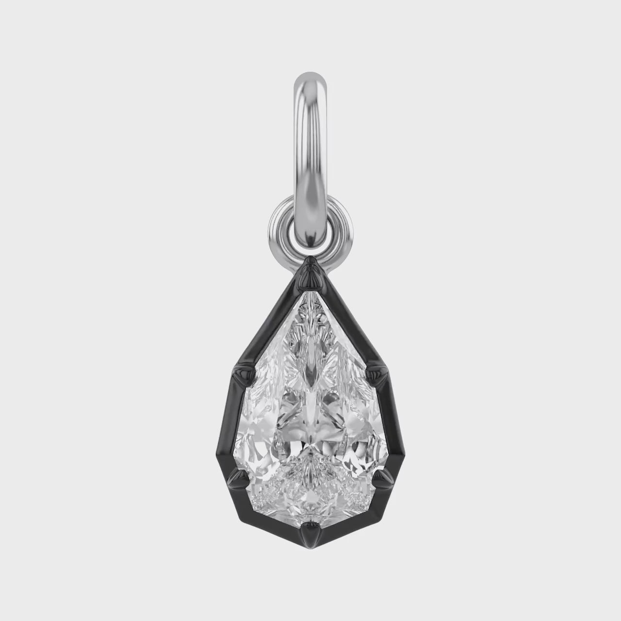 Multi Shape Lab Grown Diamond Solitaire Pendant