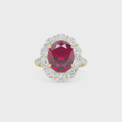 Adalyn Halo Engagement Ring