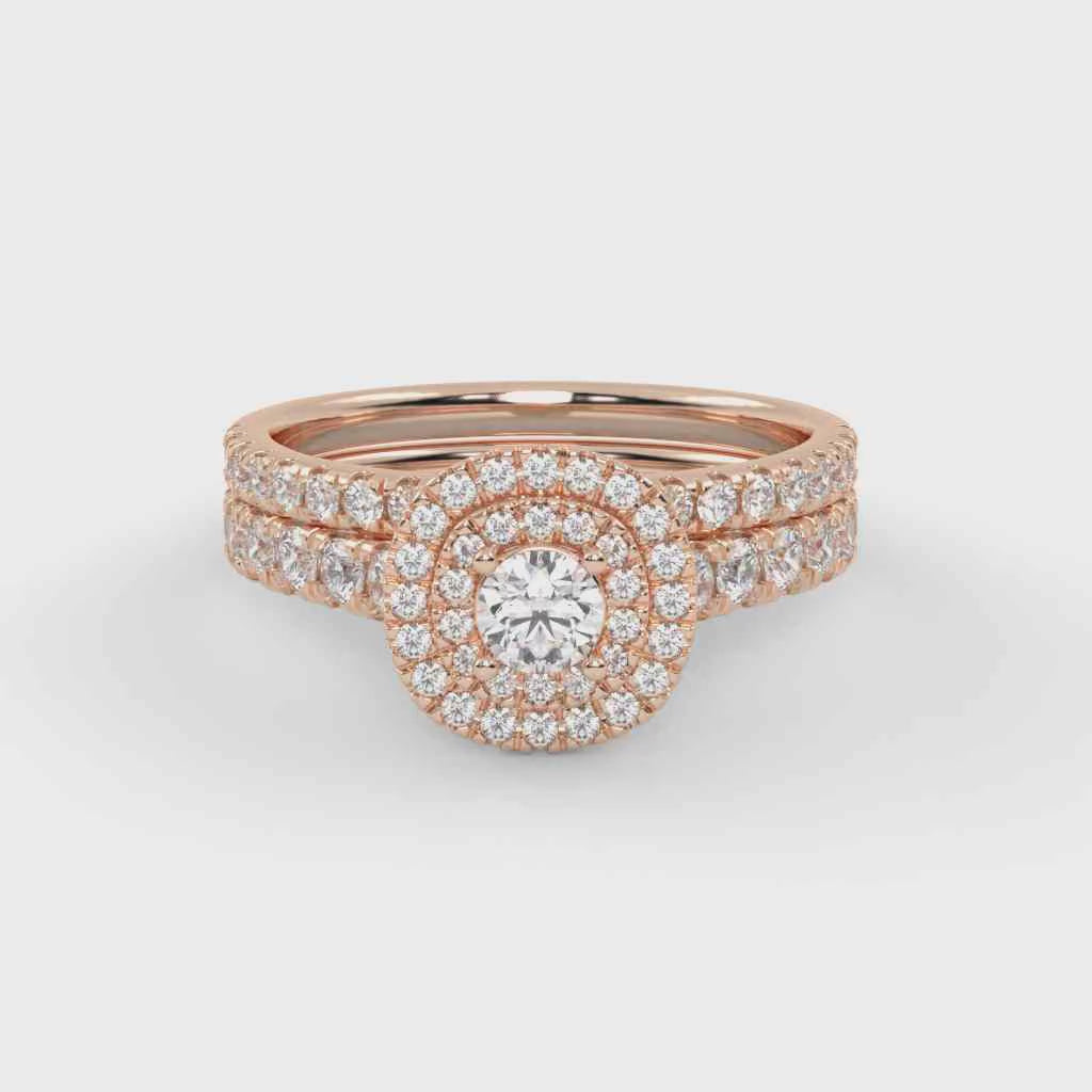 IGI Certified Bridal Set Diamond Ring