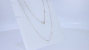 Seven Stone Lab Grown Diamond Station Necklace