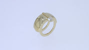 Heart Lab Created Moissanite Luxury Oura Jacket Ring