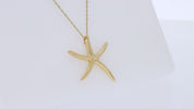 Starfish Charm Pendant Necklace