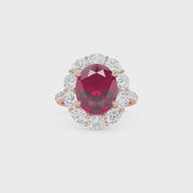 Adalyn Halo Engagement Ring