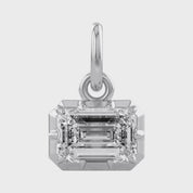 Emerald-Cut Solitaire Pendant | Lab-Grown Diamond