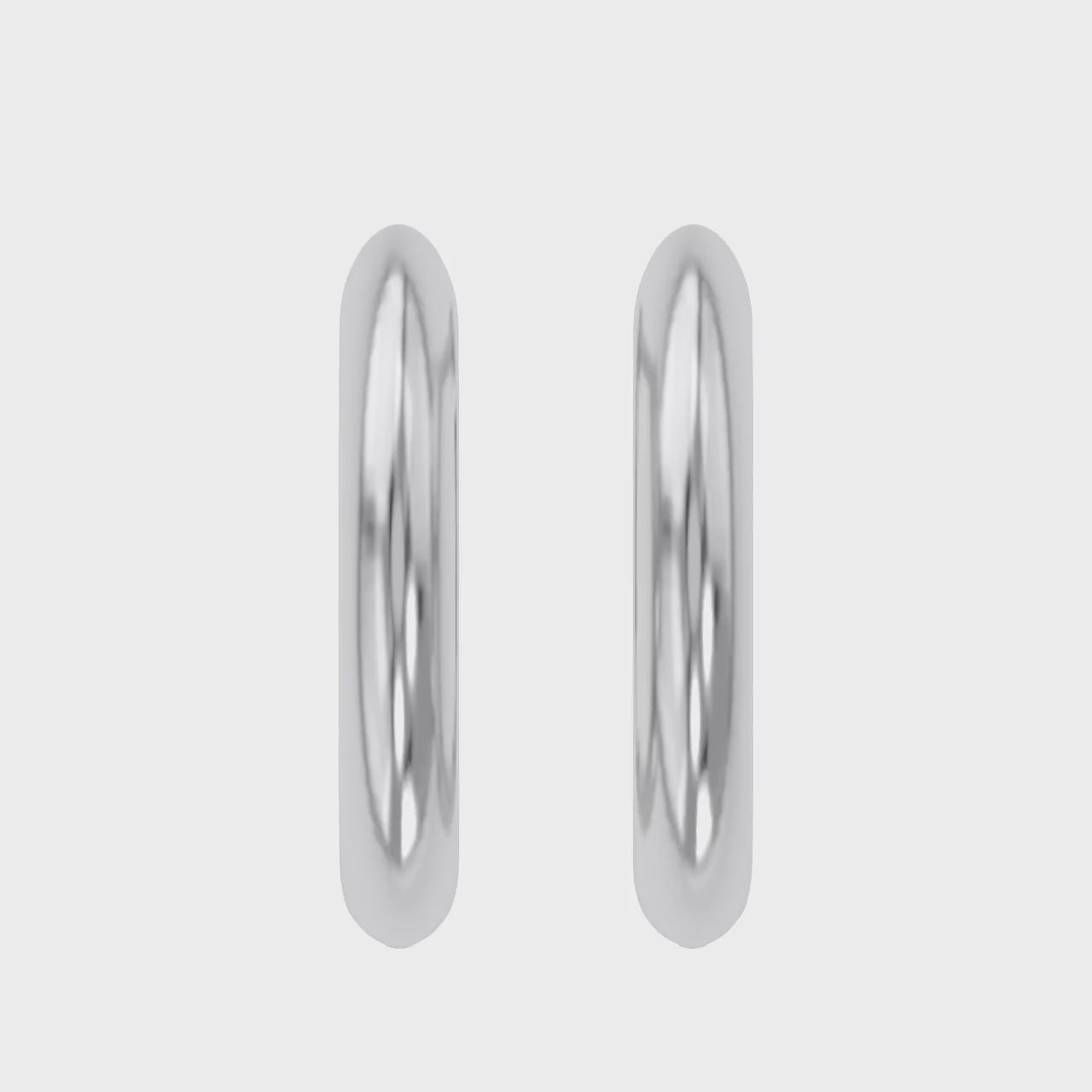 Classic Gold Small Huggie Hoop Earrings