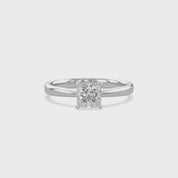 Princess-Cut Solitaire Engagement Ring | Lab-Grown Diamond