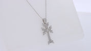 Khachkar Armenian Cross Pendant Necklace for Women & Men