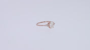 Oval, Marquise and Round Cut Cubic Zirconia Solitaire Engagement Ring for Women