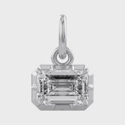 Emerald-Cut Solitaire Pendant | Lab-Grown Diamond