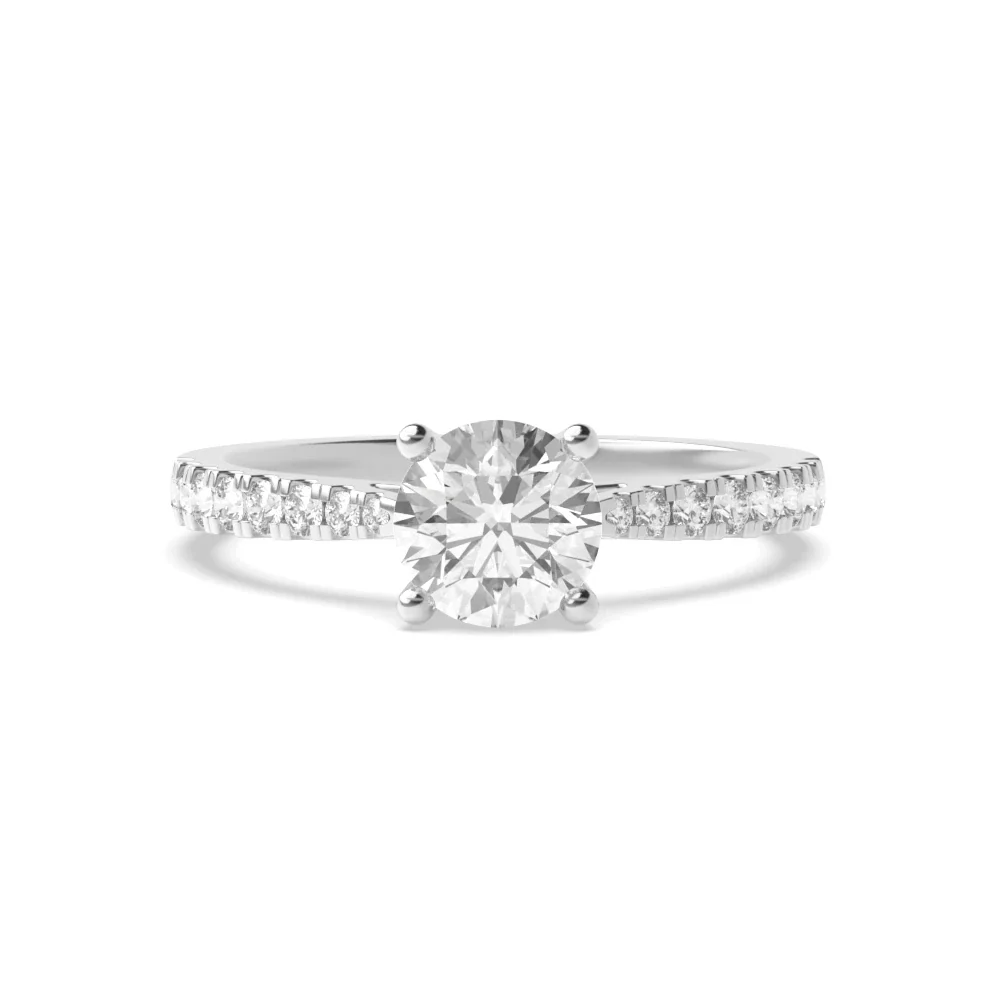 1 CT Solitaire Natural Diamond Engagement Ring